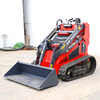 Hot Sale! ! ! 23HP B&S Engine Mini Skid Steer Loader with 4 In1 Bucket Drill Auger for Sale