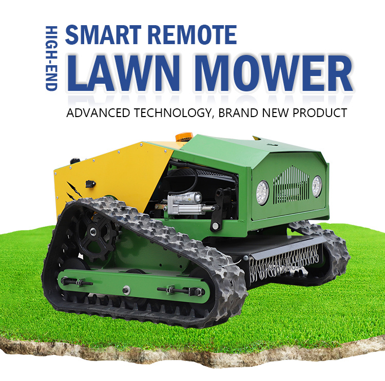 Two Color Lawn Mower RC Gasolene Grass Trimming 500 mm