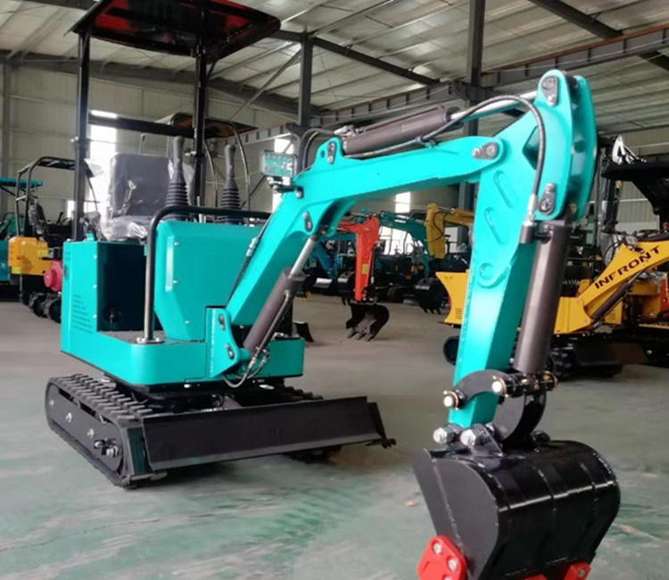 Infront Mini Digger Bagger Mini Hydraulic Small Micro Digger Machine Mini Excavator 1 Ton