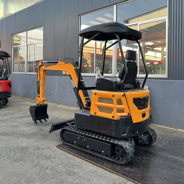 Low Price New Mini 1 Ton 1.8 Tonne 2 T China Wholesale Compact Track Digger Excavator