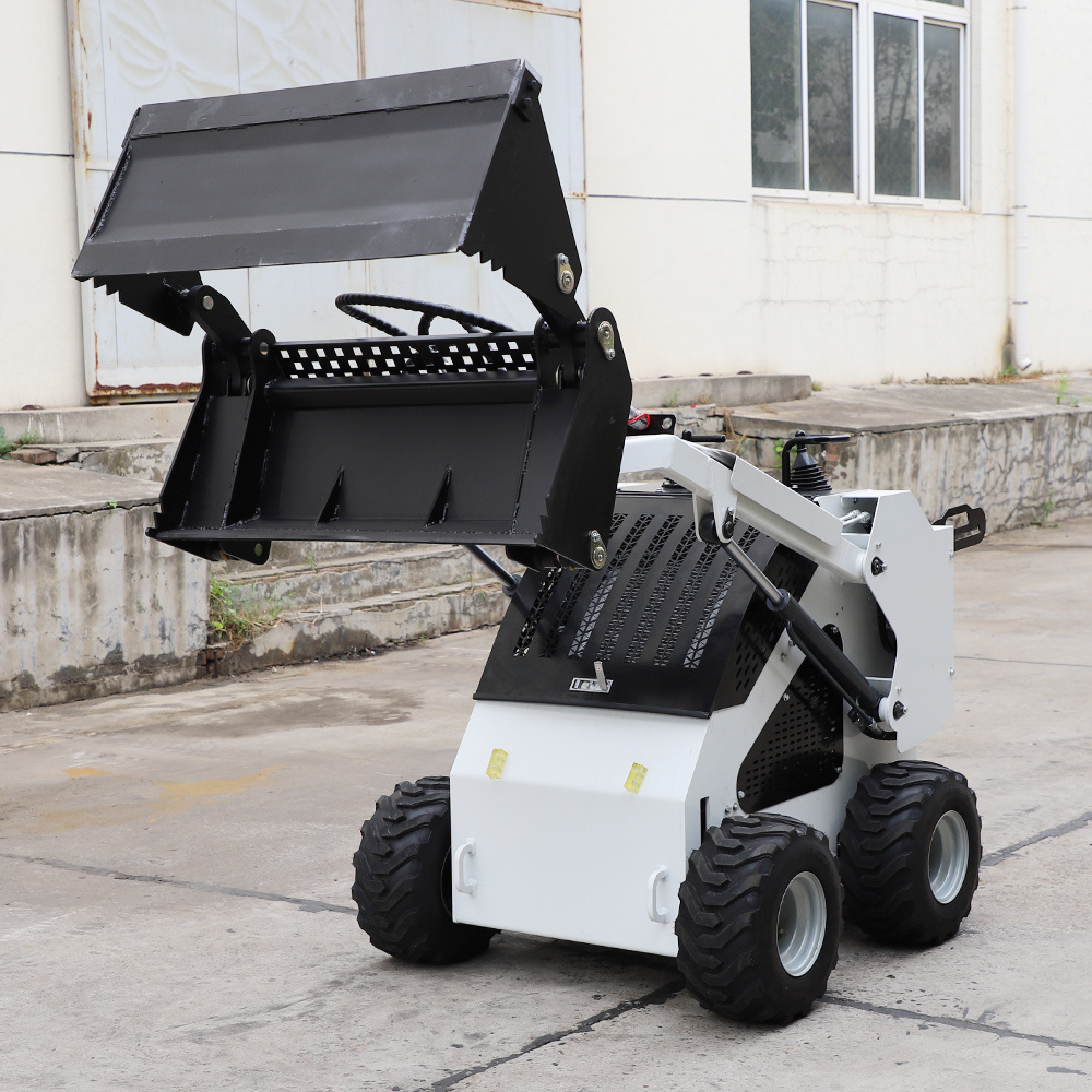 2024 Small Skid Steer Front End Loader with Bucket Attachment