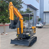 1.8ton Small Digger Hydraulic Kubota 3-Cylindrig Motor 2ton Mini Excavator for Garden