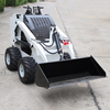 China Factory Mini Skid Steer Loader Wheel Loader with Bucket