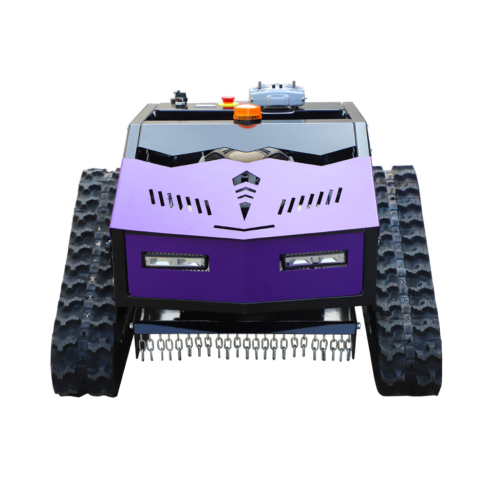 Mini Crawler Type Remote Control Robot Gasoline Engine Lawn Mower with EPA CE
