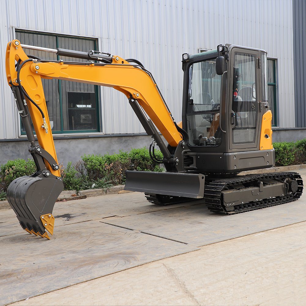 Free Shipping 3.5 Tons Mutiple Function Excavator Mini Digger CE/EPA Approved China Made Wholesale Earth Moving Tool Thumb Clip Free