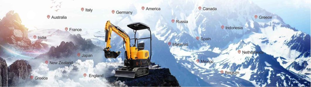 Hot Selling Digging Machine Construction Use Mutiple Function Wheel and Track Drive Optional Mini Excavator Wholesale