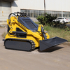 Earth-Moving Machinery Mini Skid Steer Loader Telescopic Crawler Mini Skid Steer Loader High Efficiency Mini Skid Steer Loader