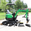 1.5ton 1.8ton 2ton China Small Crawler Digger Bucket Attachments Mini Excavator with EPA CE