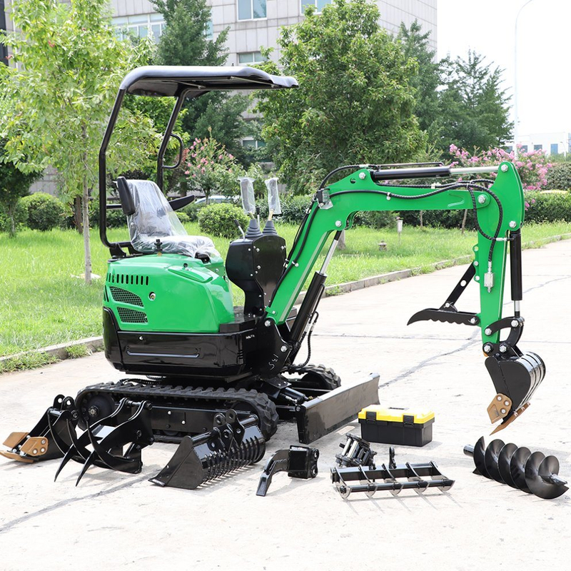 1.5ton 1.8ton 2ton China Small Crawler Digger Bucket Attachments Mini Excavator with EPA CE