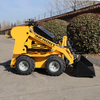 EPA China Mini Skid Steer Loaders Electric Lithium Battery Operated Skid Steer Mini Track Skid Steer Loader