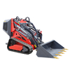 EPA CE Euro5 ISO Approved Skid Steer Mini Loader High Quality Garden Trucking Machine Wholesale Wheel Drive Loader