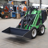 Front Discharge Infront Wooden Box 10cbm Construction Machine Loader with CE
