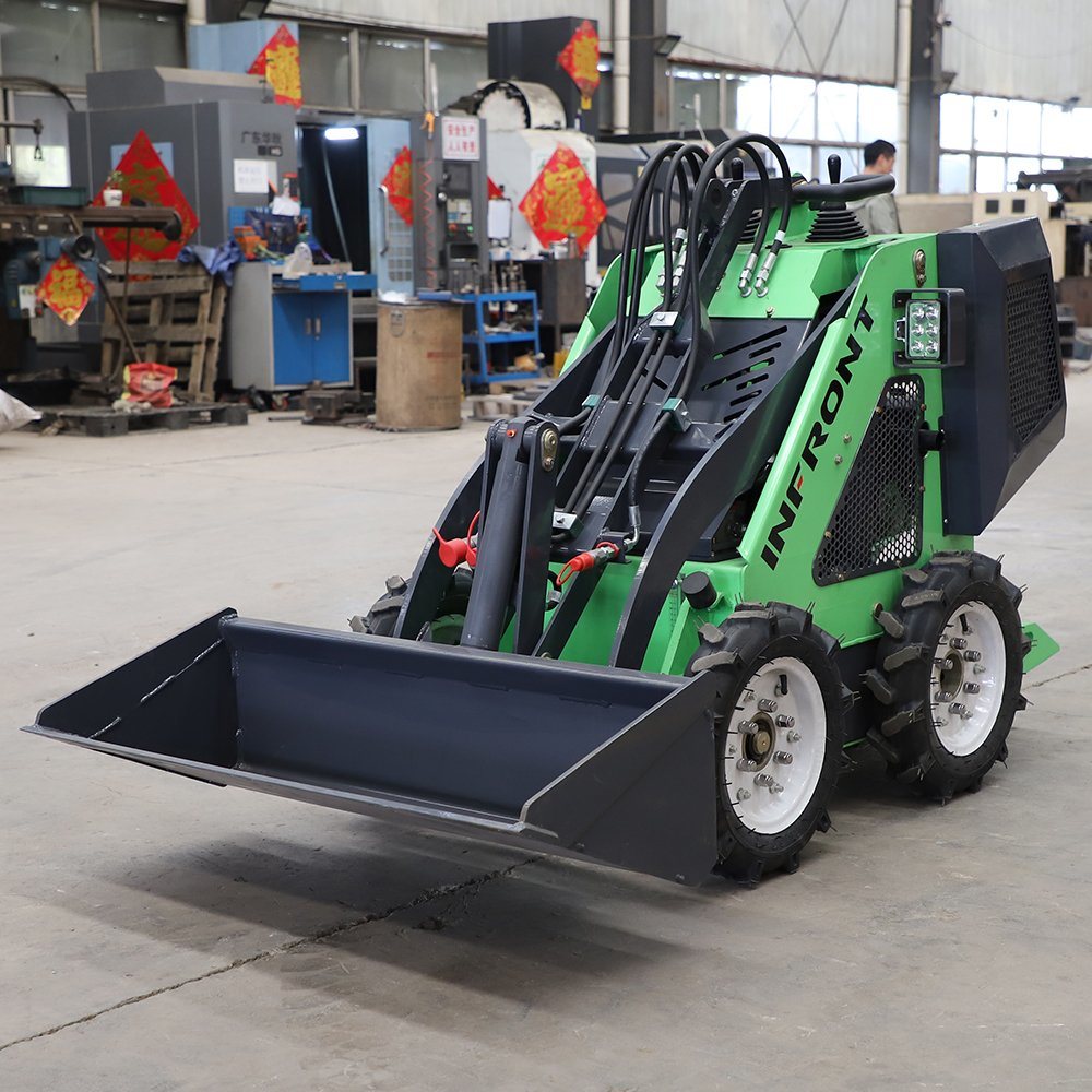 Front Discharge Infront Wooden Box 10cbm Construction Machine Loader with CE