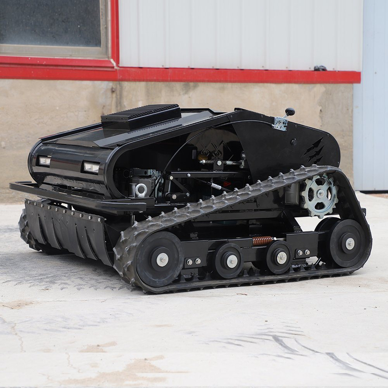 Remote Control Track Mower Grass Cutting Machine with Remote Control Slope Mower