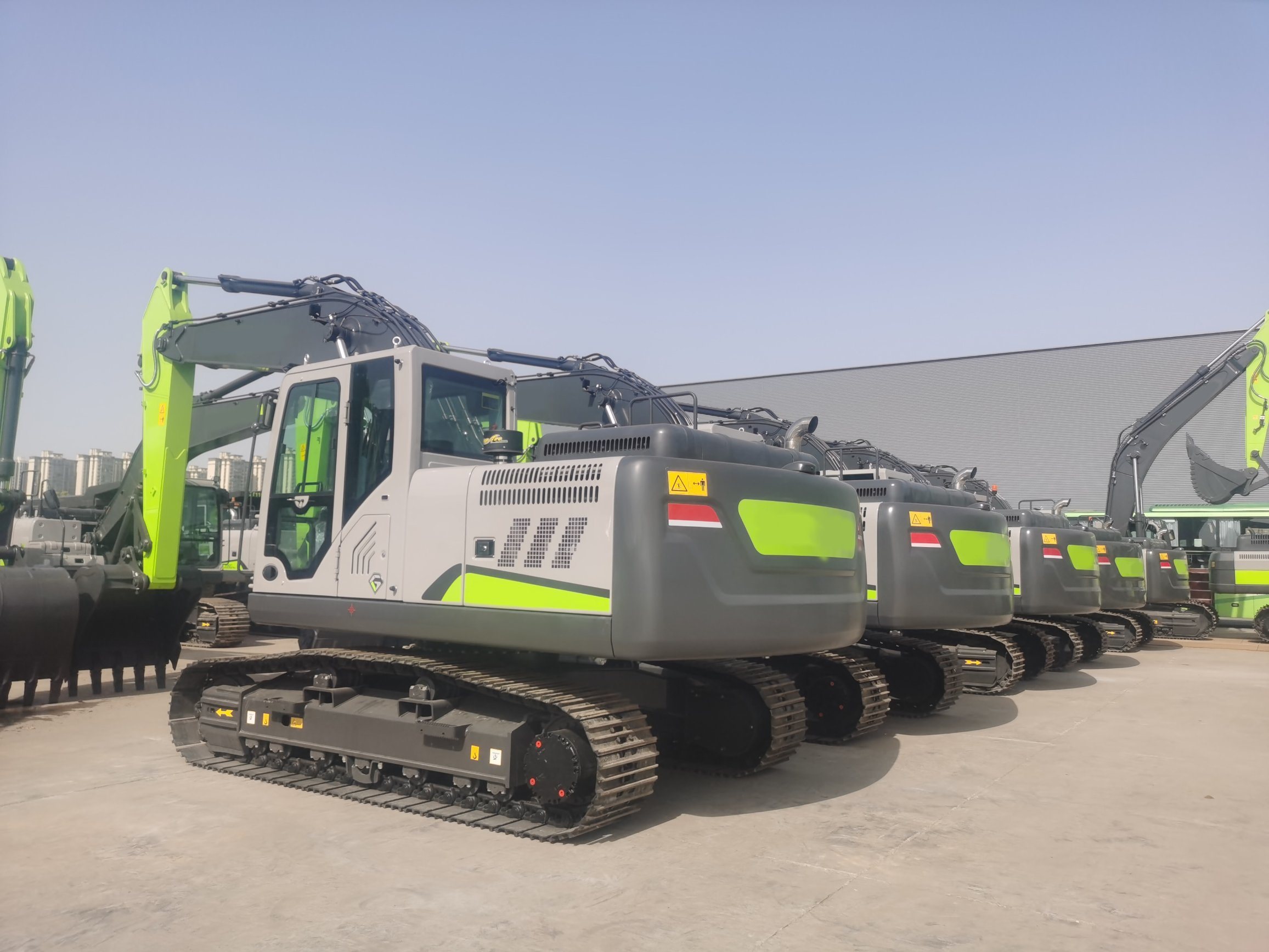 New Infront Crawler Construction Machinery Spare Parts Medium 21 Ton Excavator