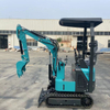 Chinese Hydraulic Crawler Backhoe Loader for Sale Small Digger 1 Ton Mini Excavator Mini Loader for Garden