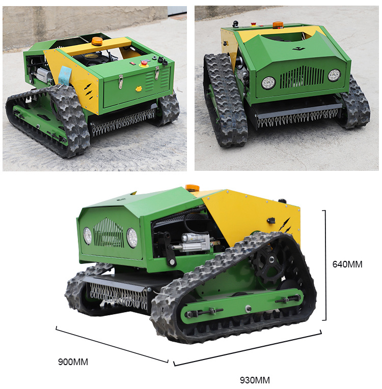 RC Lawn Mower Garden Use Remote Control Mower with Snow Blade