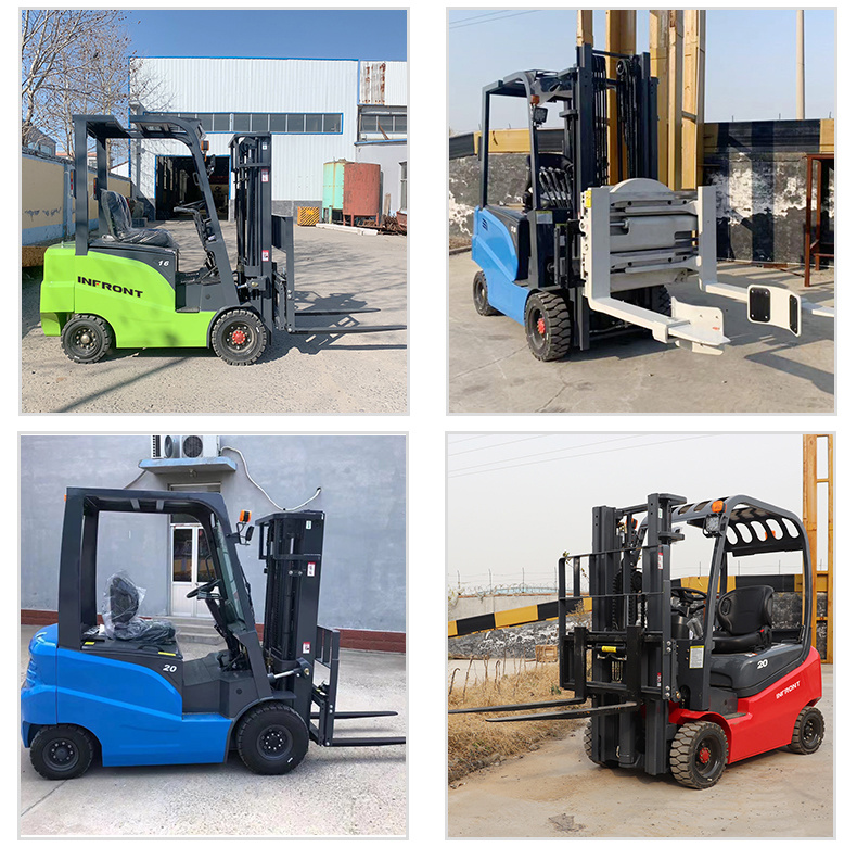 1.5ton 2ton 3ton 4ton 5ton 7ton 10ton 3 Wheels Dual Driven Motor Electric Diesel Gasoline LPG Rough Terrain Forklift with CE ISO