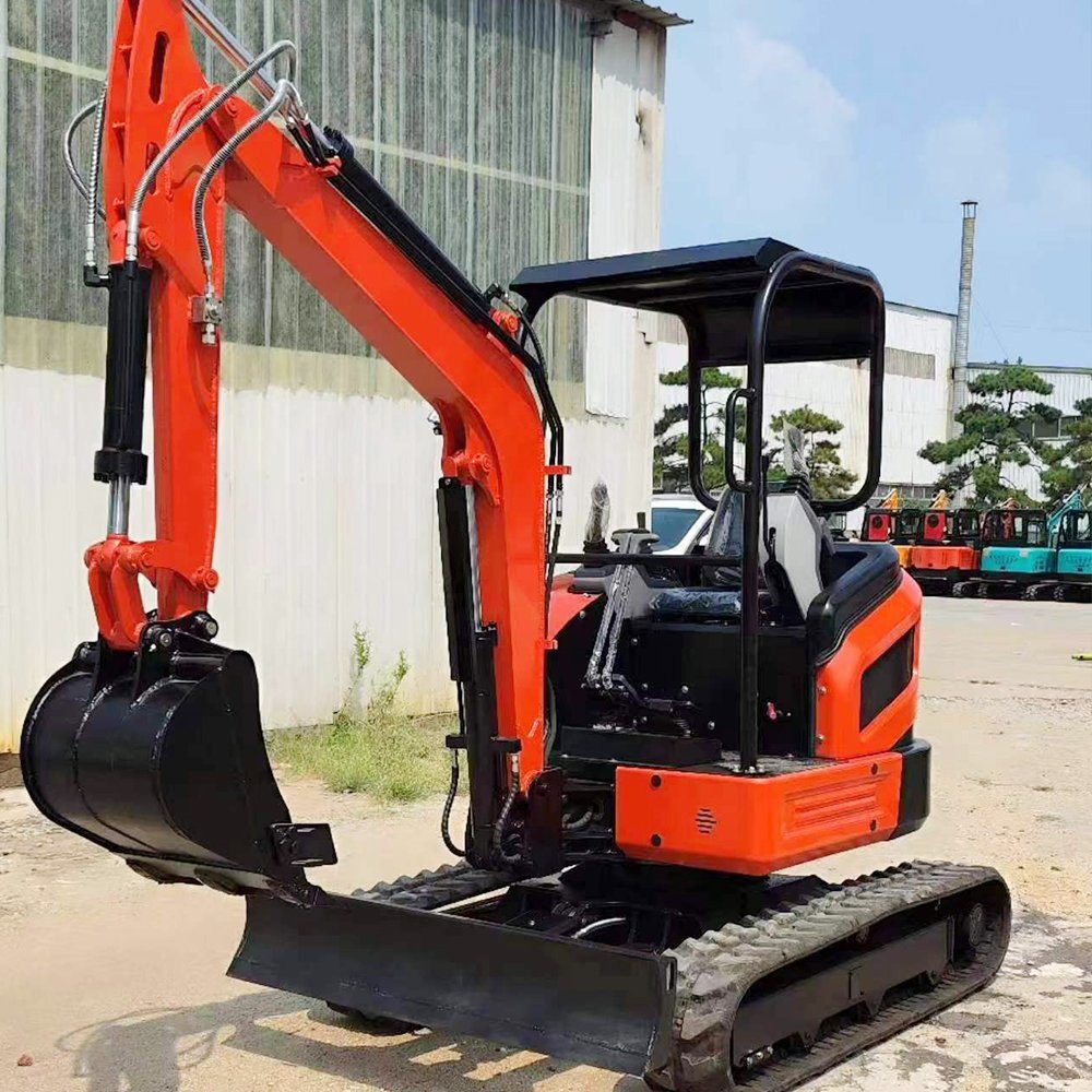 Free Shipping EPA Mini Excavator 2 Ton CE Euro5 Kubota Engine New Crawler Digger Minibagger Farm Used Mini Excavator 2600kg