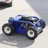 Rubber Crawler Robot Gasoline Self Propelled Garden Remote Control Lawn Mower