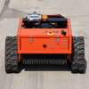 2024 New 9.5HP Robot Remote Control Lawn Mower Lithium Battery Crawler Lawn Mower with Snow Shovel