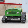 Factory Wholesale Straight Metal Remote Control Crawler Electric Lawn Mower