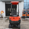 Miniature High Quality Low Fuel Consumption 1.2 Ton Excavator