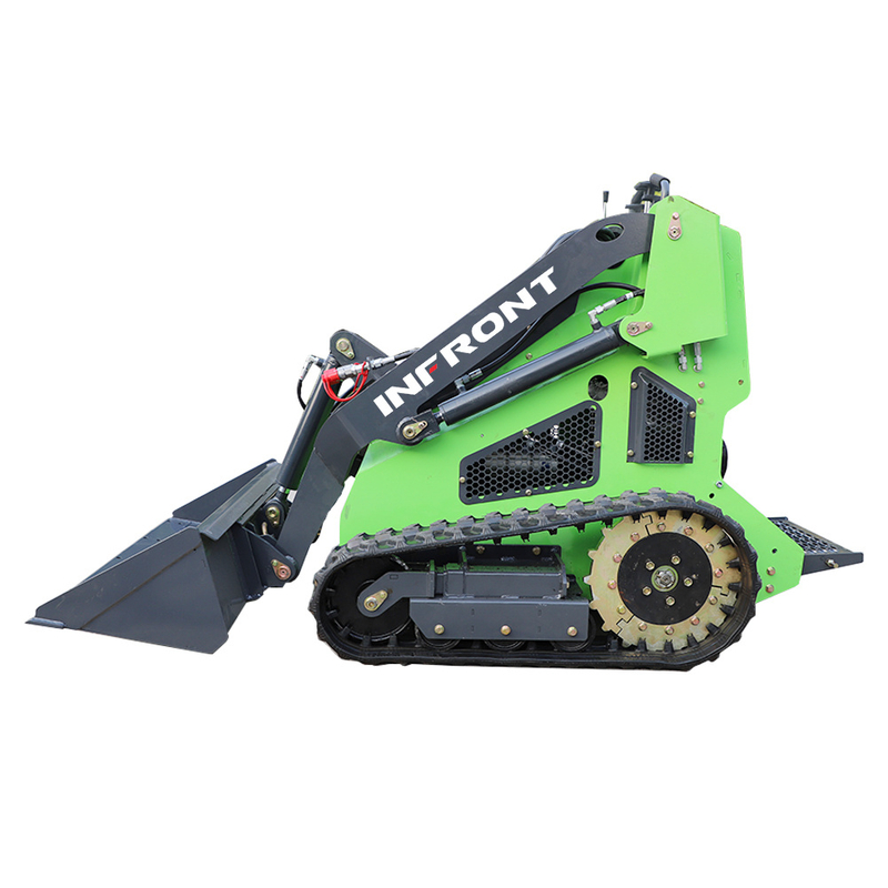 China Brand New Agricultural Construction Machines Compact Mini Skid Steer Loader with Track for Sale