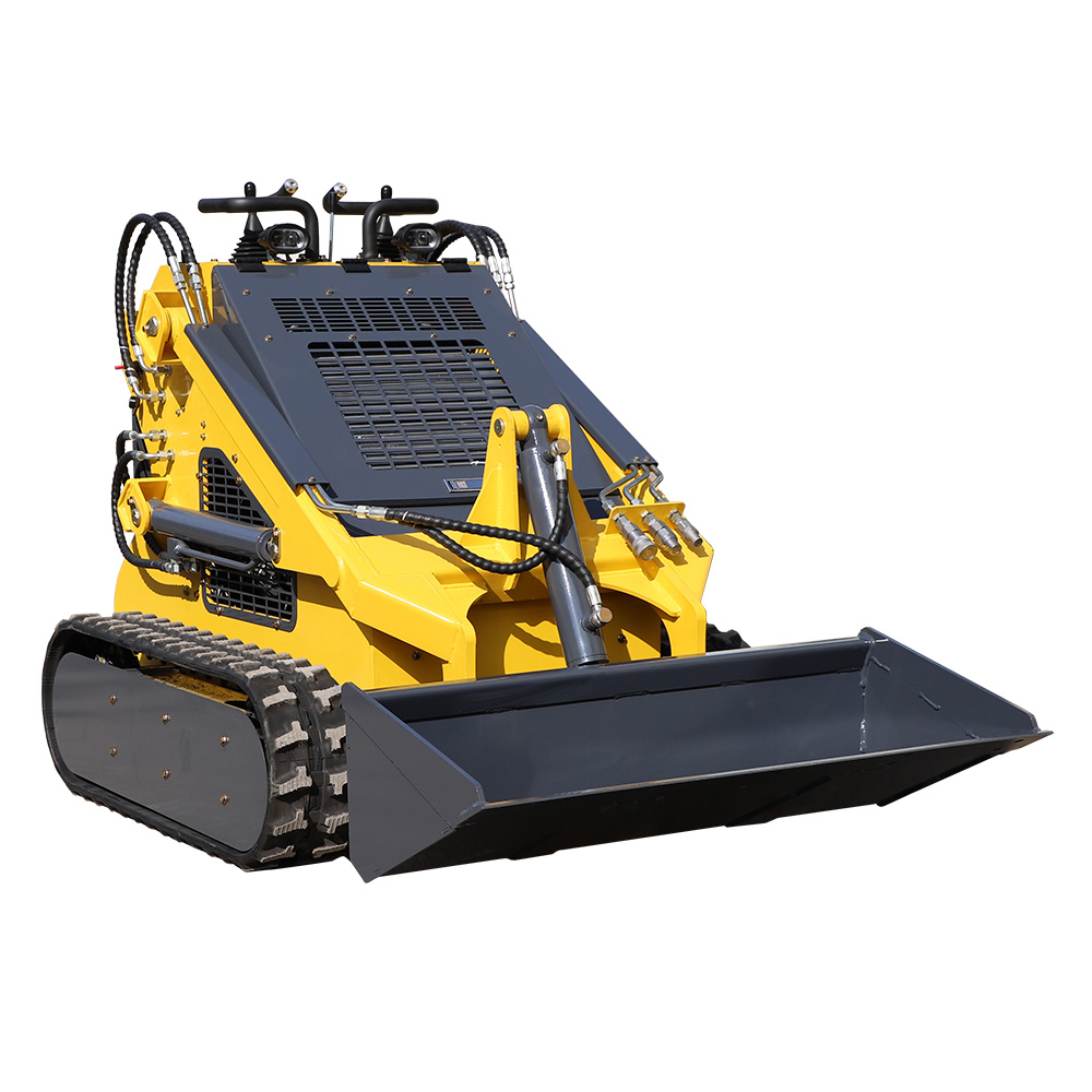 Chinese Cheap EPA Engine Skidsteer Diesel Wheel Crawler Mini Track Skid Steer Loader with CE