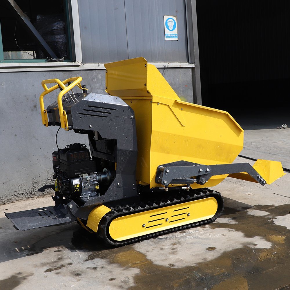 Diesel Dumper Crawler Wheelbarrow Mini Dumper with Crane Gasoline Mini Dumper Made for Sale