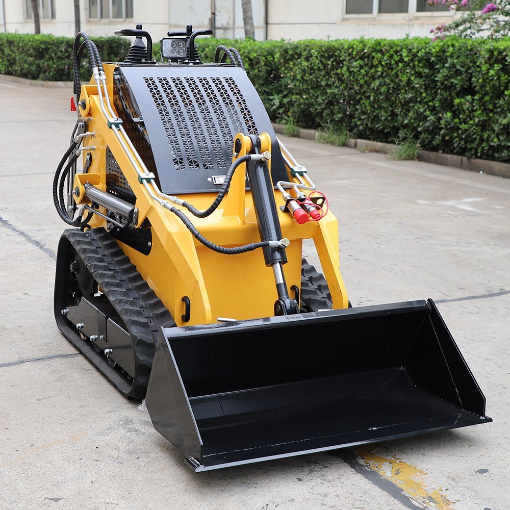 Wheel Track Type Mini Skid Steer Loader 500kg Mini Skid Loader