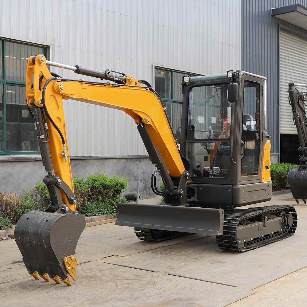 Small Mini 3.5 Ton Digger Machine Mini Excavator Mini Crawler Excavator