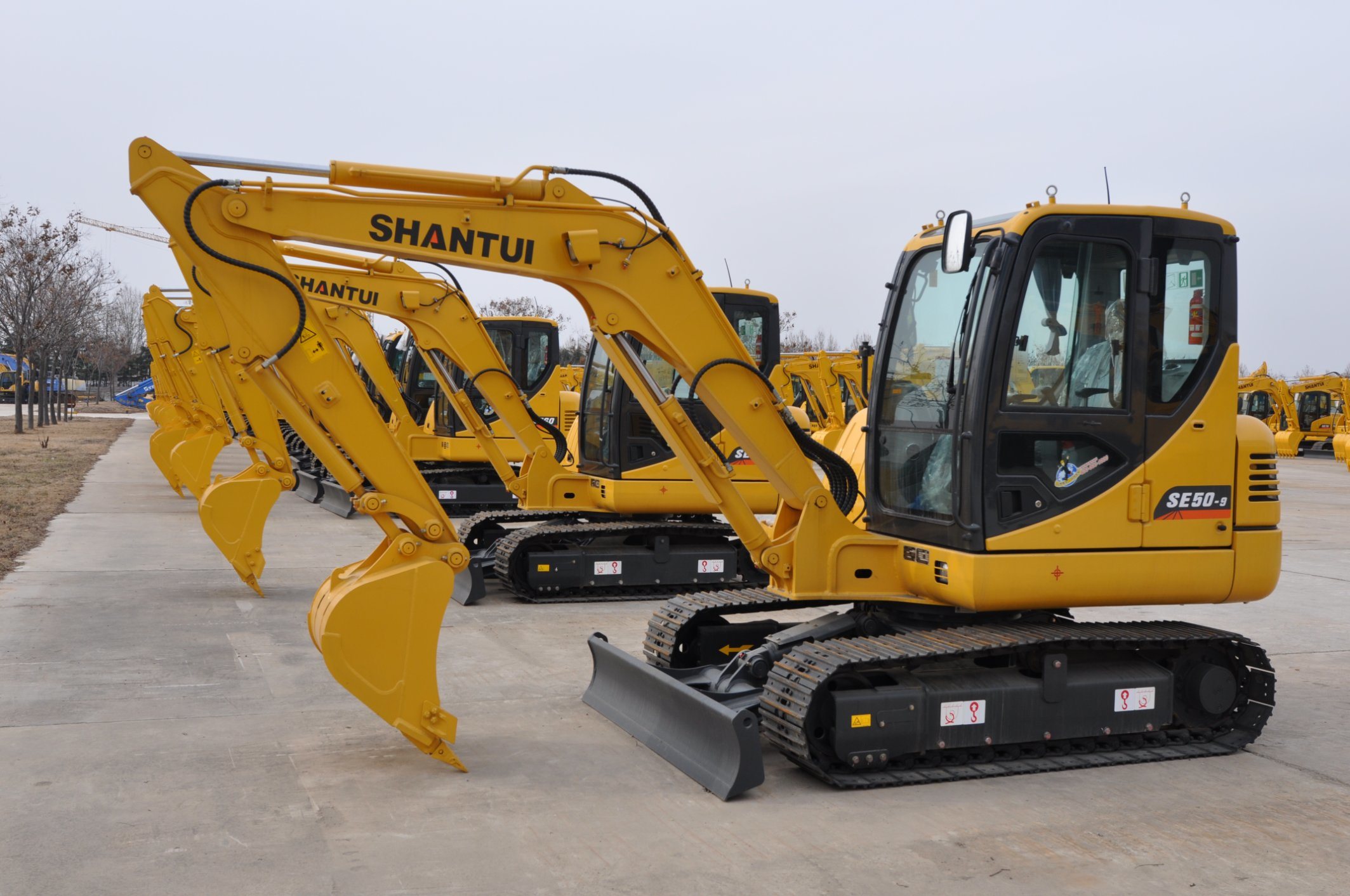 2023 Shantui Latest Se50 Excavator for Sale at a Low Price