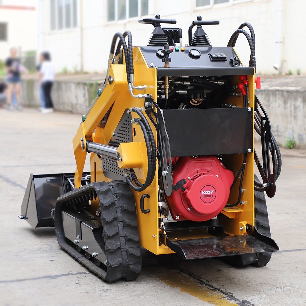 Wheel Track Type Mini Skid Steer Loader 200kg 380kg 500kg Mini Skid Loader