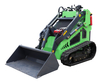 New CE EPA Engine Diesel Wheel Crawler Mini Skidsteer Skid Steer Loader Attachment with Track to Used OEM Skid Steer
