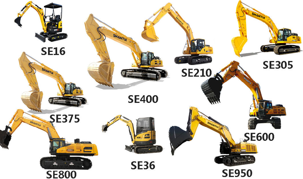 Shantui′s Latest High-End Se135 13.5 Tons Medium Excavator