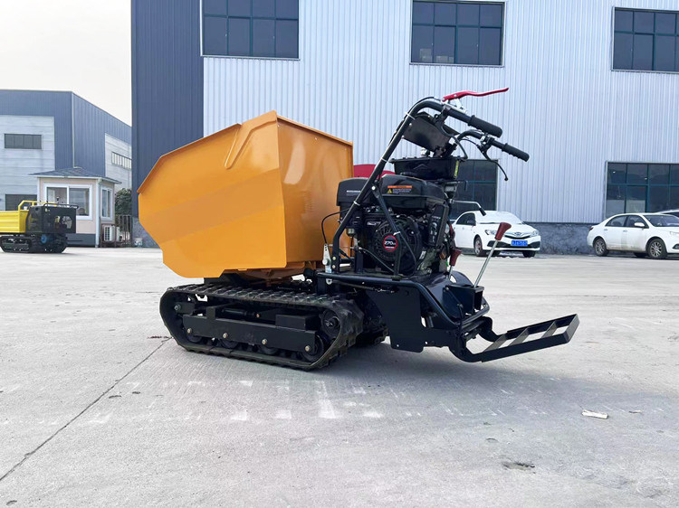 Mini Dumper Tracked Motor Wheelbarrow Track Site Dumper for Farm Work Mini Crawler Dumper Truck