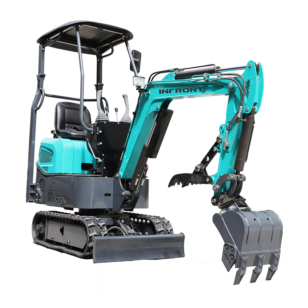 CE/EPA Kubota Engine Excavator 1.5ton 1.7ton 3.5ton Mini Bagger Digger Machine Farm Mini Crawler Excavator for Sale