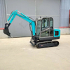 Mini Excavator 1 Ton Crawler Drive Excavator with Attachments Earth Moving Equipment 3tons on Sale