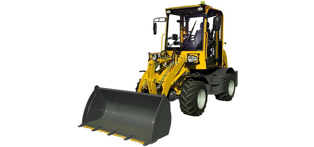 Shantui 6t Wheel Loader L58K-B5 Noise Reduction Front Loader 162kw Power