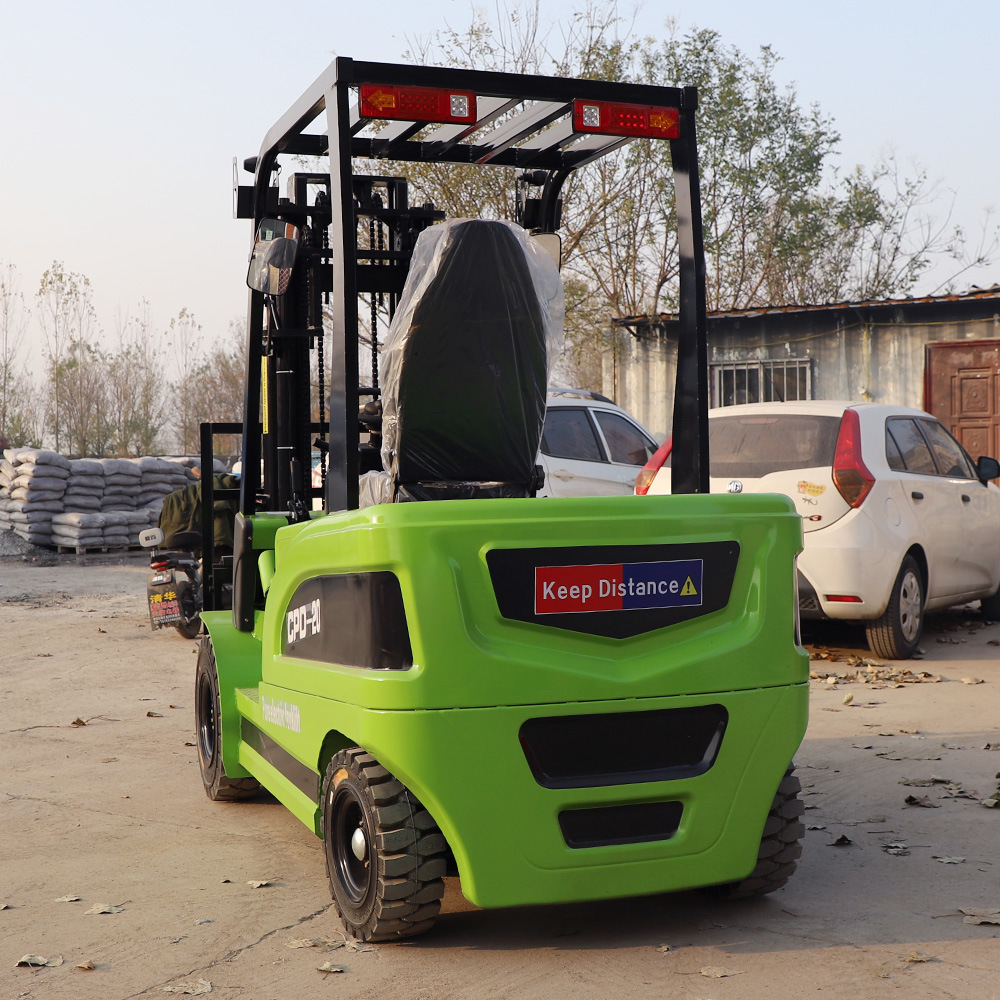 Forklift 3m/3.5m Lift Height 12t 1.5t 3300lbs Walkie Stacker with CE Electric Lifter Option