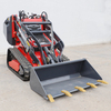 CE EPA Earth-Moving Machinery Attachments Crawler Track Mini Skid Steer Loader for USA