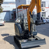 Fast Delivery 1.6 Ton Small Hydraulic Crawler Mini Excavator