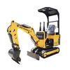 1.5ton 1.8ton 2ton China Small Crawler Digger Bucket Attachments Mini Excavator with EPA CE