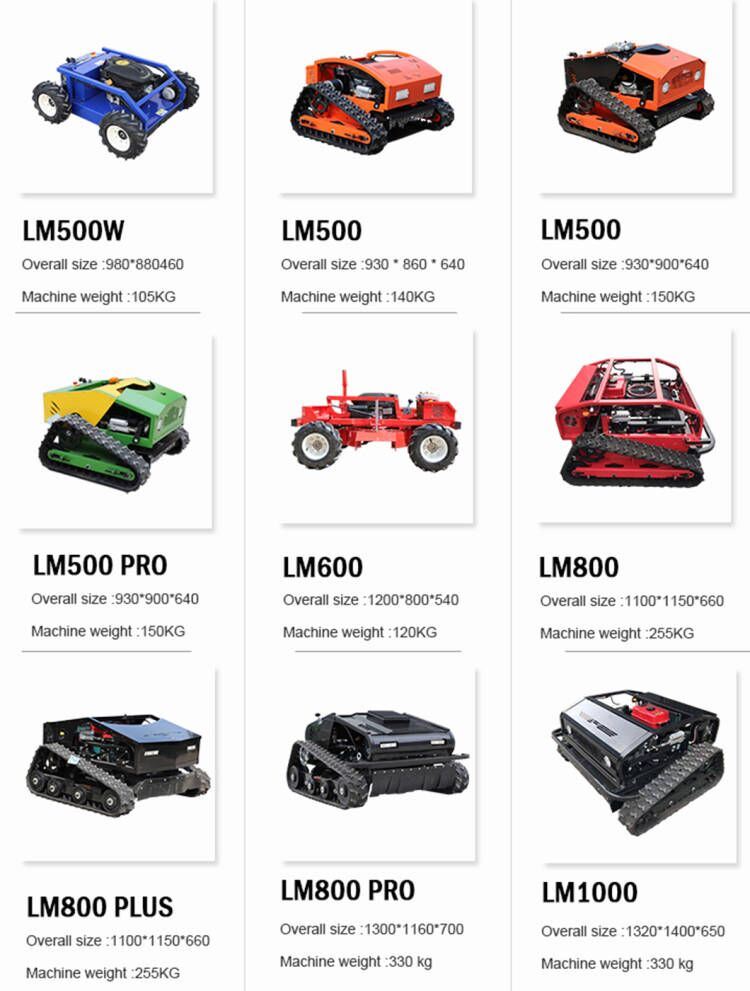 500 a Remote Control Cutter Lifting Remote Control Lawn Mower