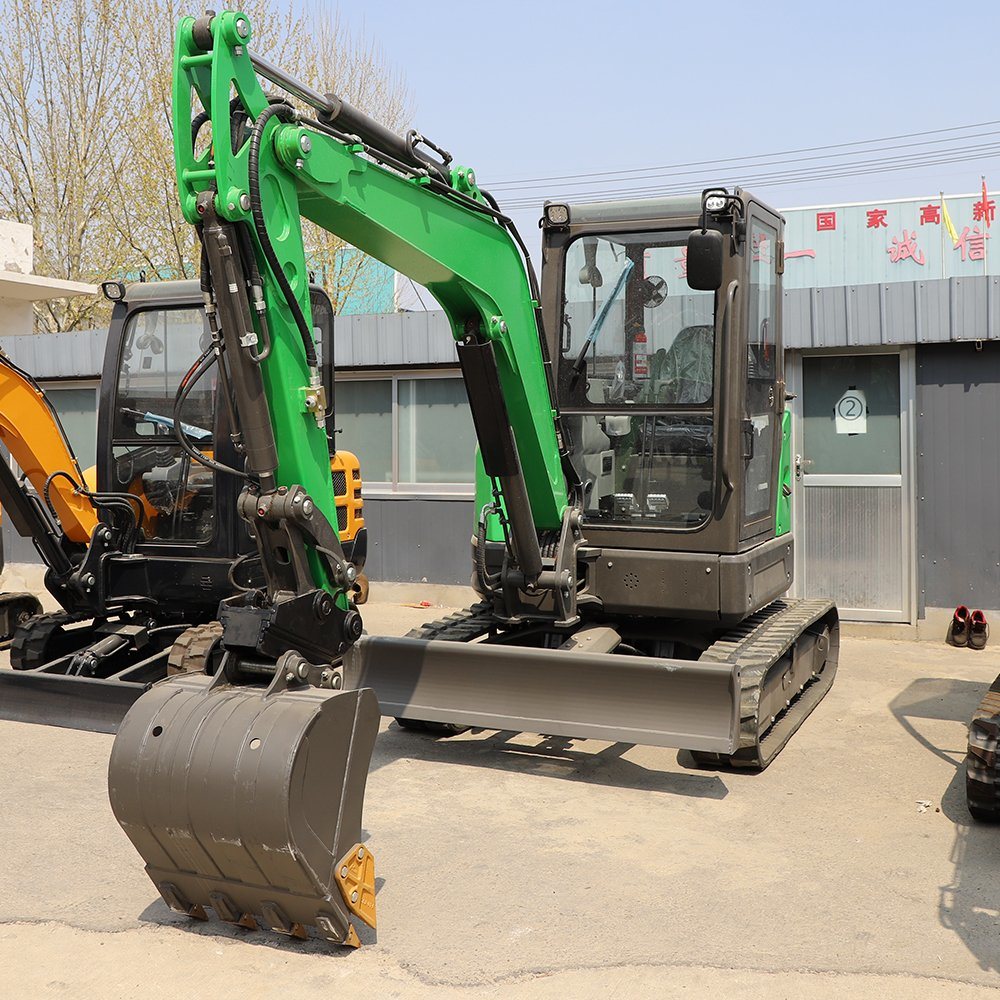 EPA/Euro 5 Chinese Used Mini Excavator 2ton 1ton 1.5 Ton Excavator Cabin Mini Digger for Sale