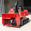 Factory Cheap Price Grass Robot Slope Crawler Remote Control Snow Blower with CE EPA Certificate