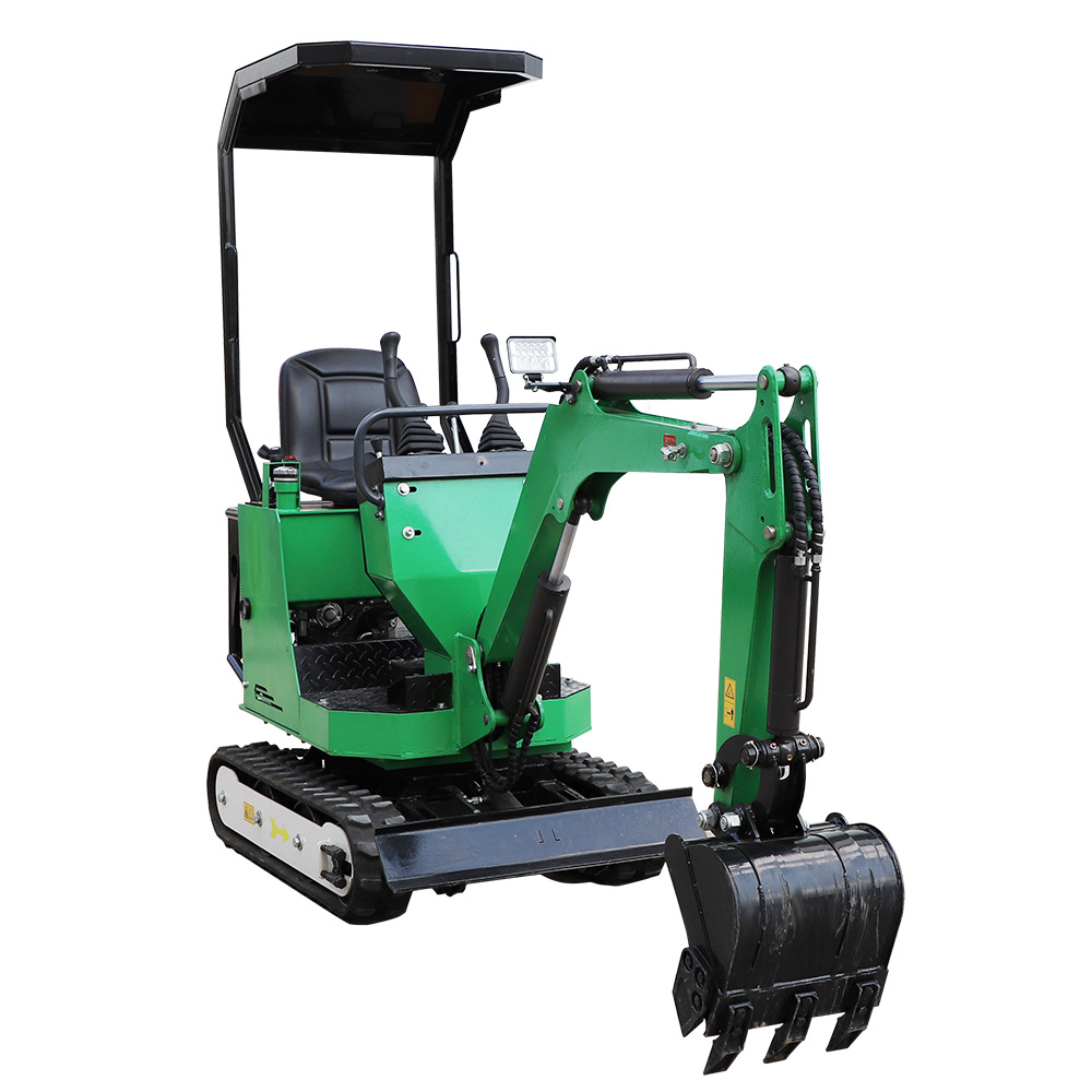 Chinese Brand CE EPA Eurov Approved Engine Stock Available Mini Digger 1 Ton Excavator Prices Attachments Optional 1000kg