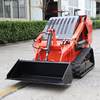 China Supply Skid Steer Loader with Certifications Mini Front Loading Machine Mini Loader with Attachments on Sale