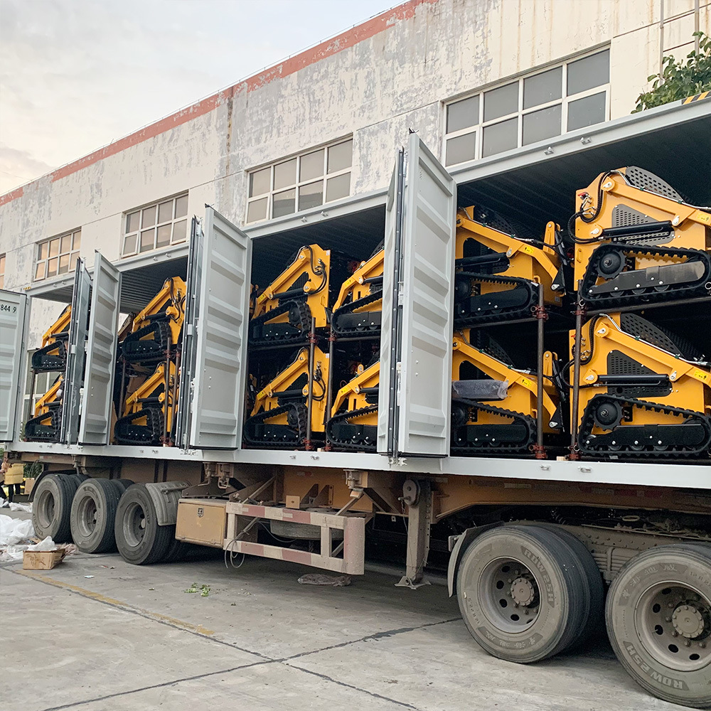 Yellow Black Color Skid Steer Loader China Brand Customized